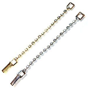 3" Rhinestone Crystal Jewelry Chain Extender - Make Your Necklace Longer!